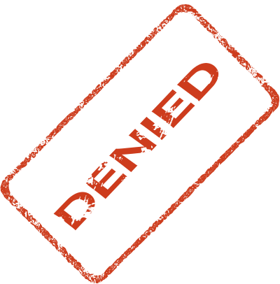 Denied Business Stamp clipart