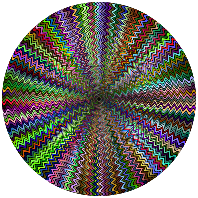Dense Stylized Starburst Type II Chromatic clipart