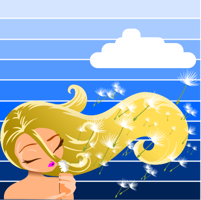 Dente de leão clipart