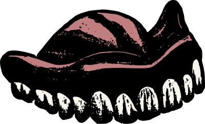 Dentures clipart