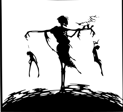 Der Tod am Galagen clipart
