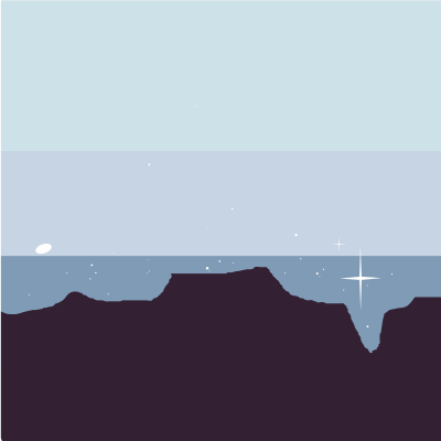 Desert Comet clipart