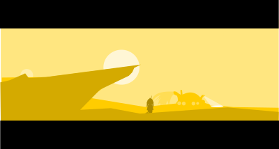 Desert planet v2 clipart
