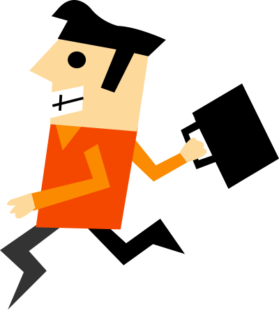 Designer run clipart