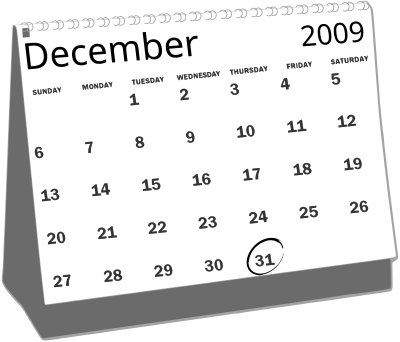 Desk Calendar clipart