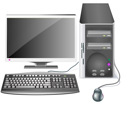 Desktop Computer (#4) clipart
