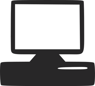 Desktop icon clipart