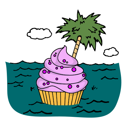 Dessert Island Contest clipart