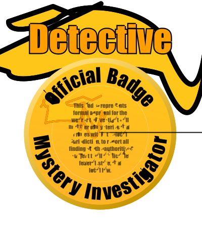 Detective Badge clipart