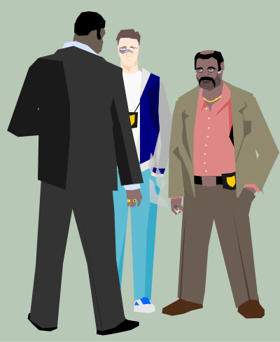 Detectives v2 clipart