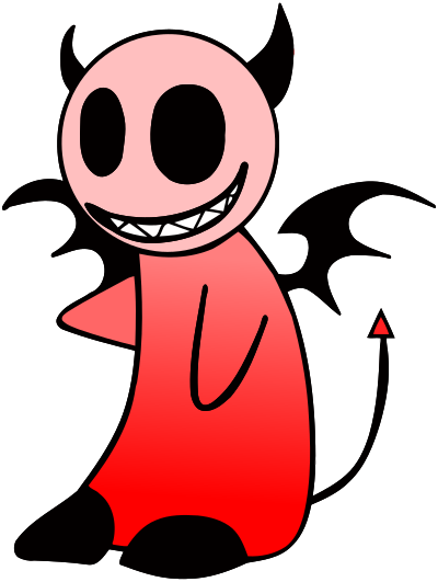 Devil 4 clipart