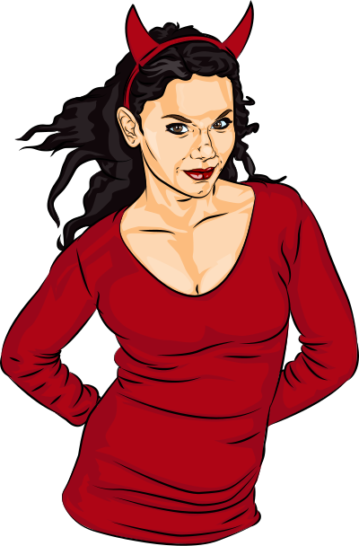 Devil Girl clipart