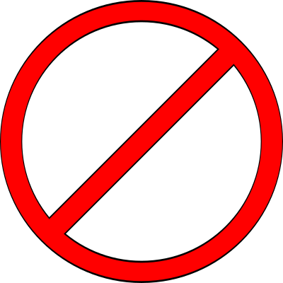 Do Not... clipart