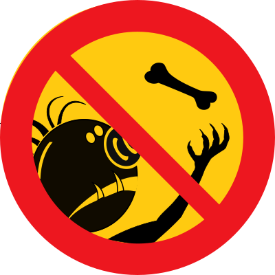 Do not feed the trolls clipart