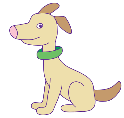 Dog كلب clipart