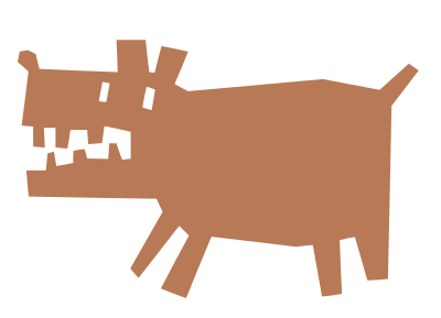 Dog refixed clipart