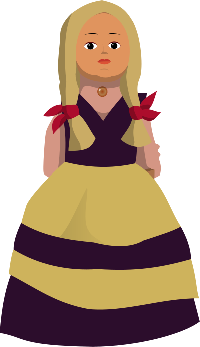 Doll clipart