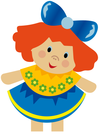 Doll (CMYK) clipart