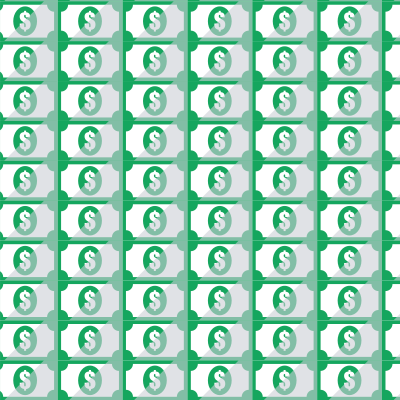 Dollar banknotes pattern clipart