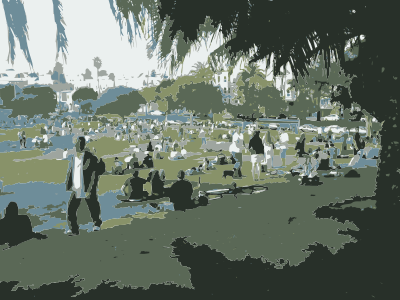 Dolores Park Poster San Francisco clipart