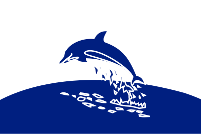 Dolphin blue clipart