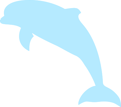 Dolphin pattern clipart
