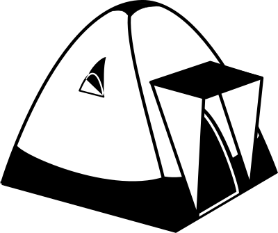 Dome tent clipart