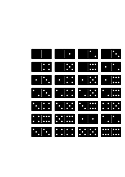 Domino clipart