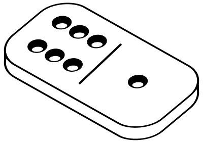 DOMINO clipart