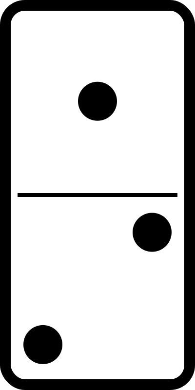 Domino set 8 clipart