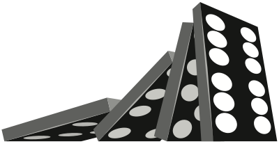 Dominoes clipart