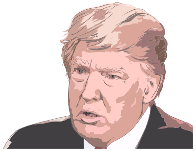 Donald Trump Portrait 3 clipart