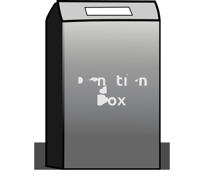 Donation Box clipart