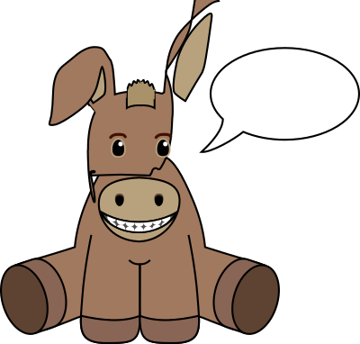 Donkey clipart