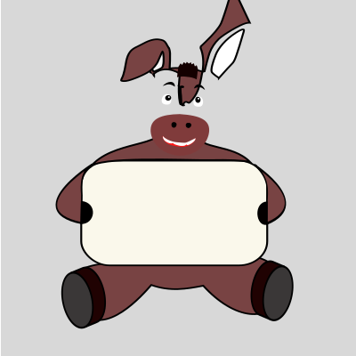 Donkey clipart