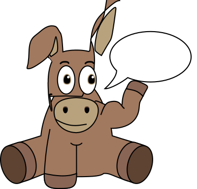 Donkey clipart