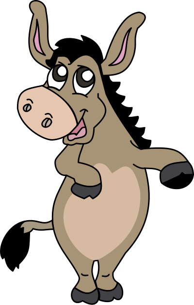 Donkey clipart
