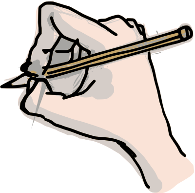 Doodling Hand clipart