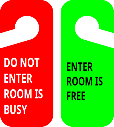 Door-hanger03 clipart