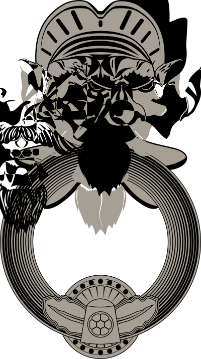 Door knocker clipart