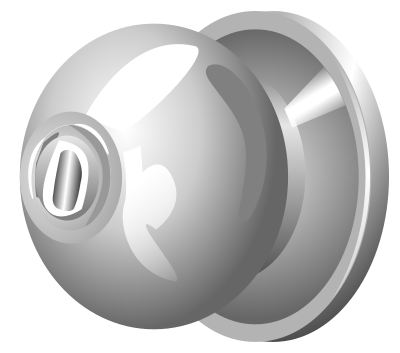 Door lock - Cerradura clipart