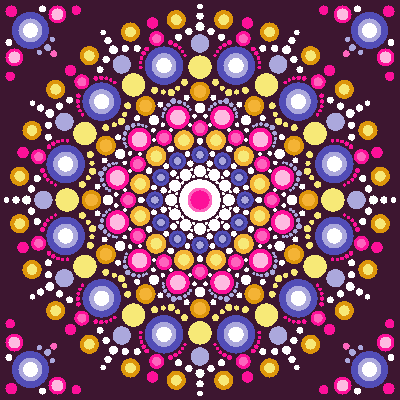 Dot Mandala - Decorative 9 clipart