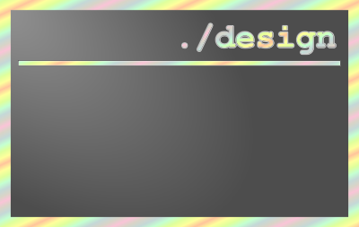 Dot Slash Design clipart