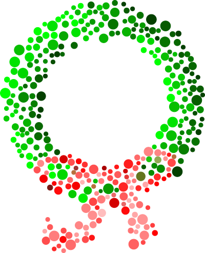 Dot Wreath clipart