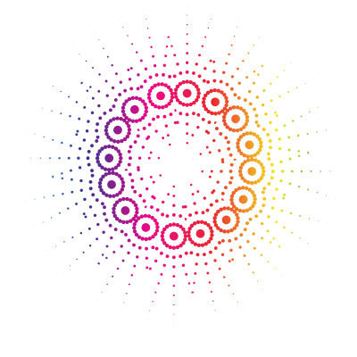 Dotted halftone shape (#2) clipart