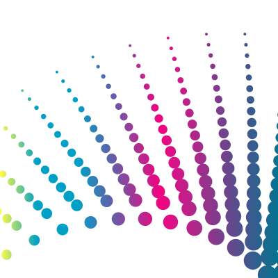 Dotted sunbeams clipart