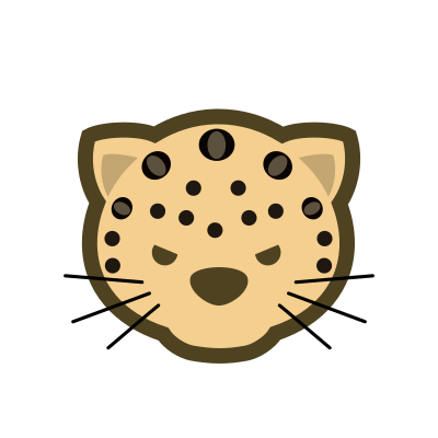 Dou Shou Qi Leopard clipart