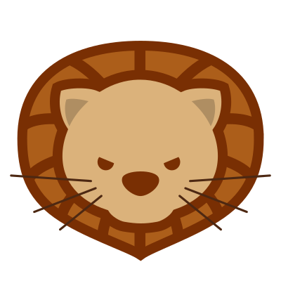 Dou Shou Qi Lion clipart