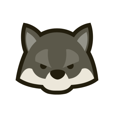 Dou Shou Qi Wolf clipart