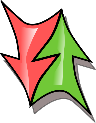 Double arrow clipart
